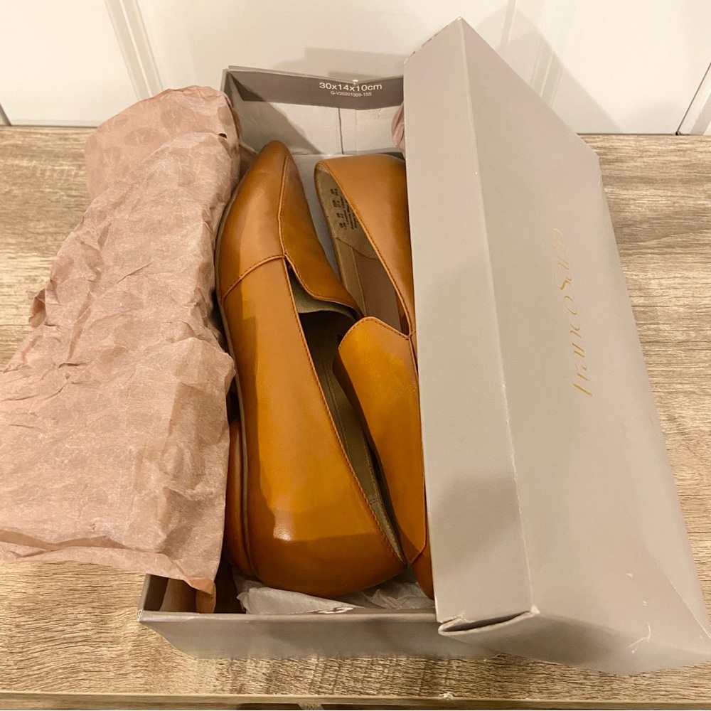 Franco Sarto Leather Flats